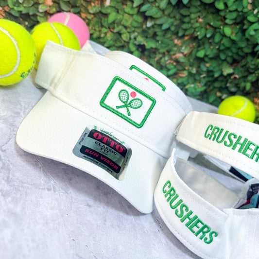 Team Name Embroidery — Visor Side Add-On