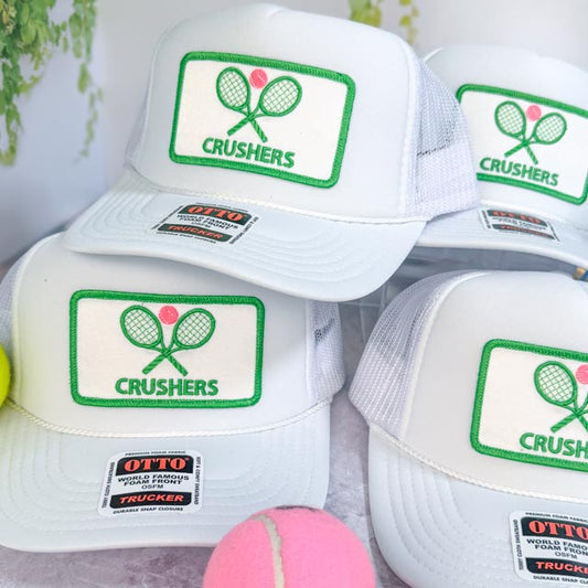 Raq Classic Trucker Hat — Tennis Racquets Patch, Custom Team Colors