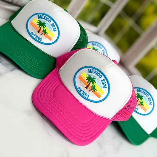 Trucker Hat - Palm Tree Patch