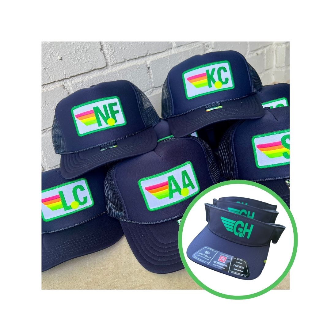 Sun Visor--Tennis and Pickleball Team Gear