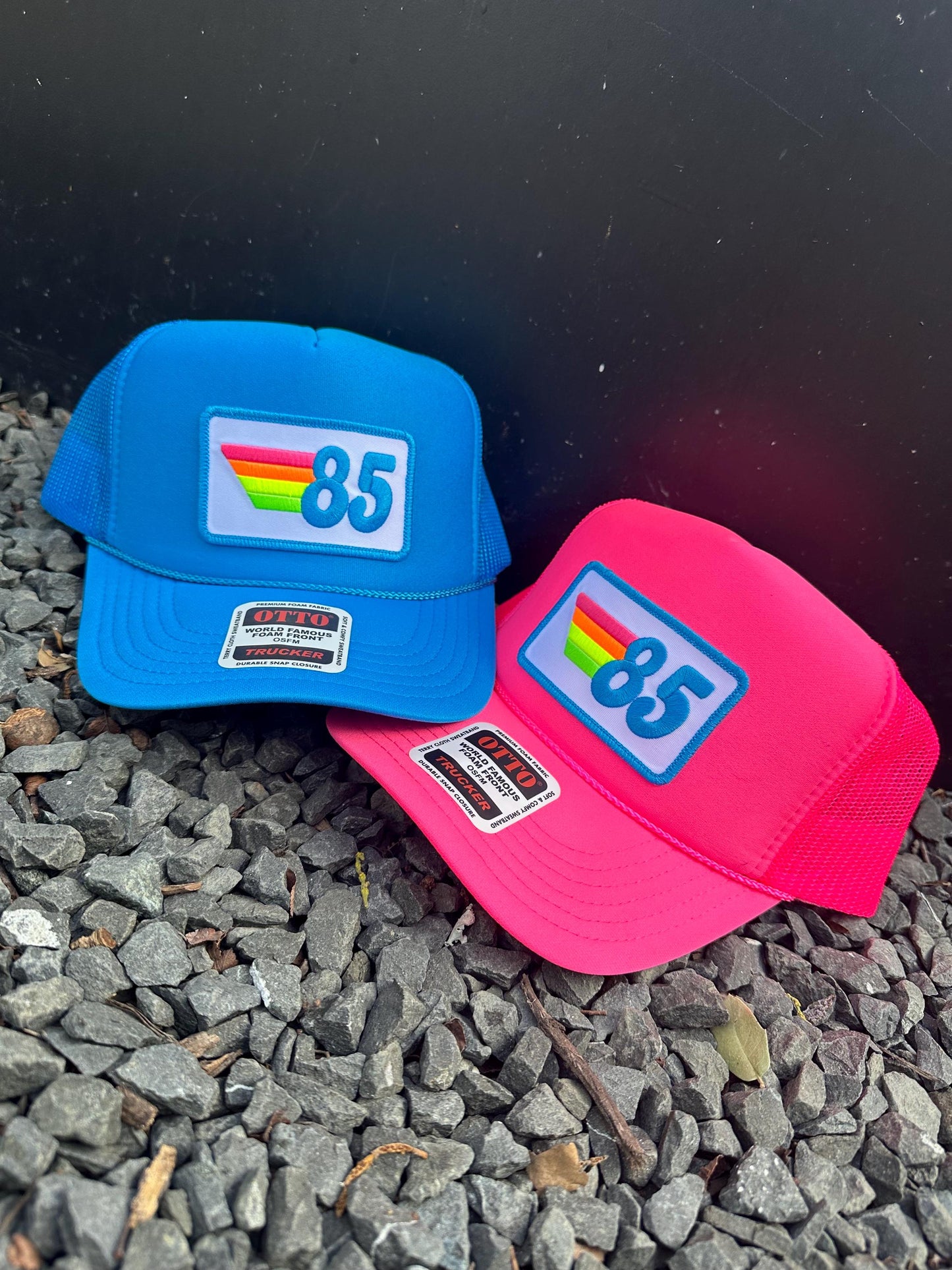 Birthday Year Trucker Hat: Retro '76 or '86 Patch Cap