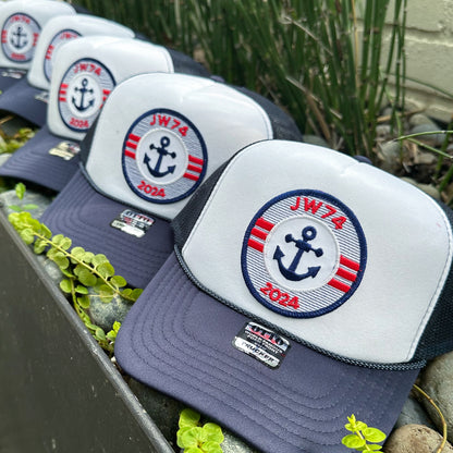 Custom Patch Trucker Hat — Personalized Patch