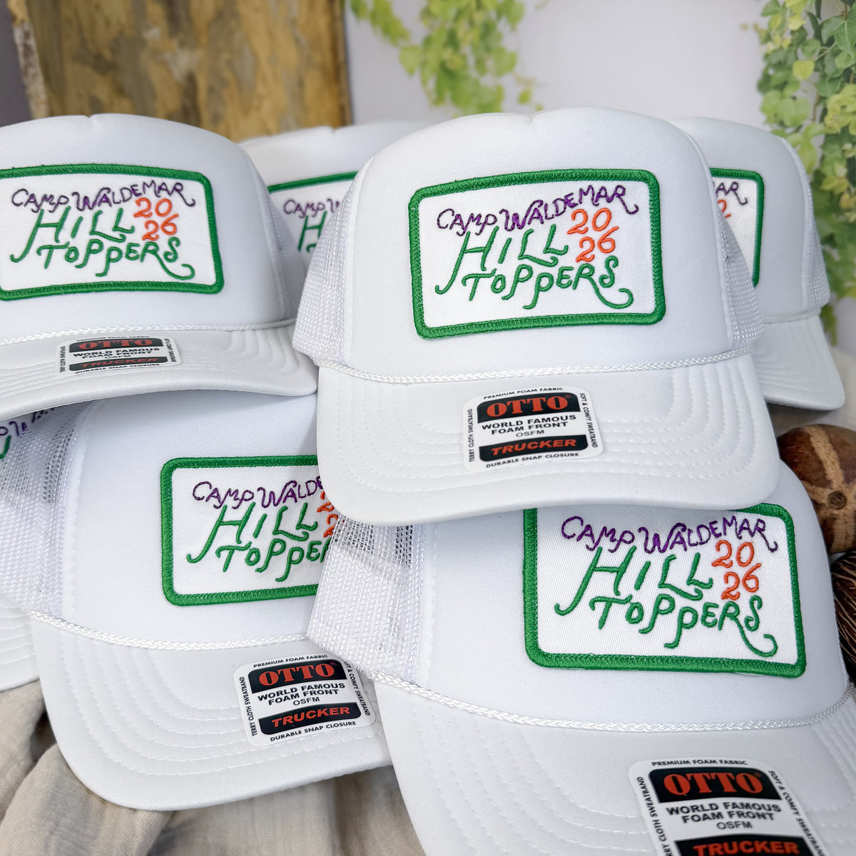 Custom Patch Trucker Hat — Personalized Patch