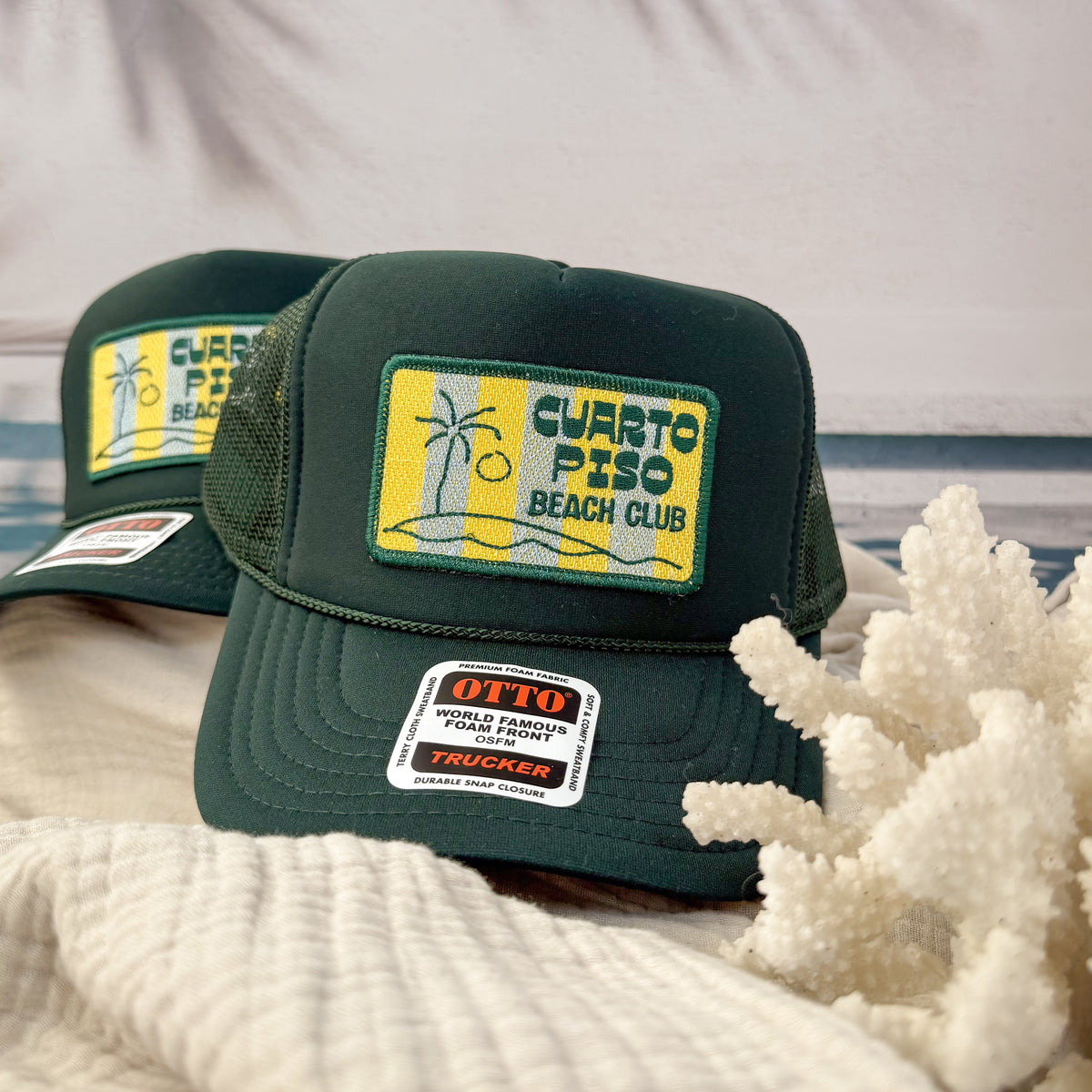 Custom Patch Trucker Hat — Personalized Patch