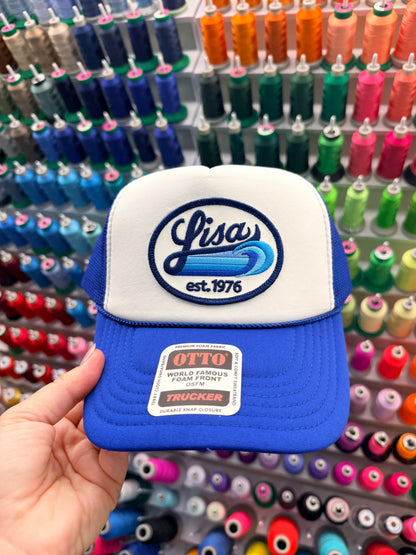 Custom Patch Trucker Hat — Personalized Patch