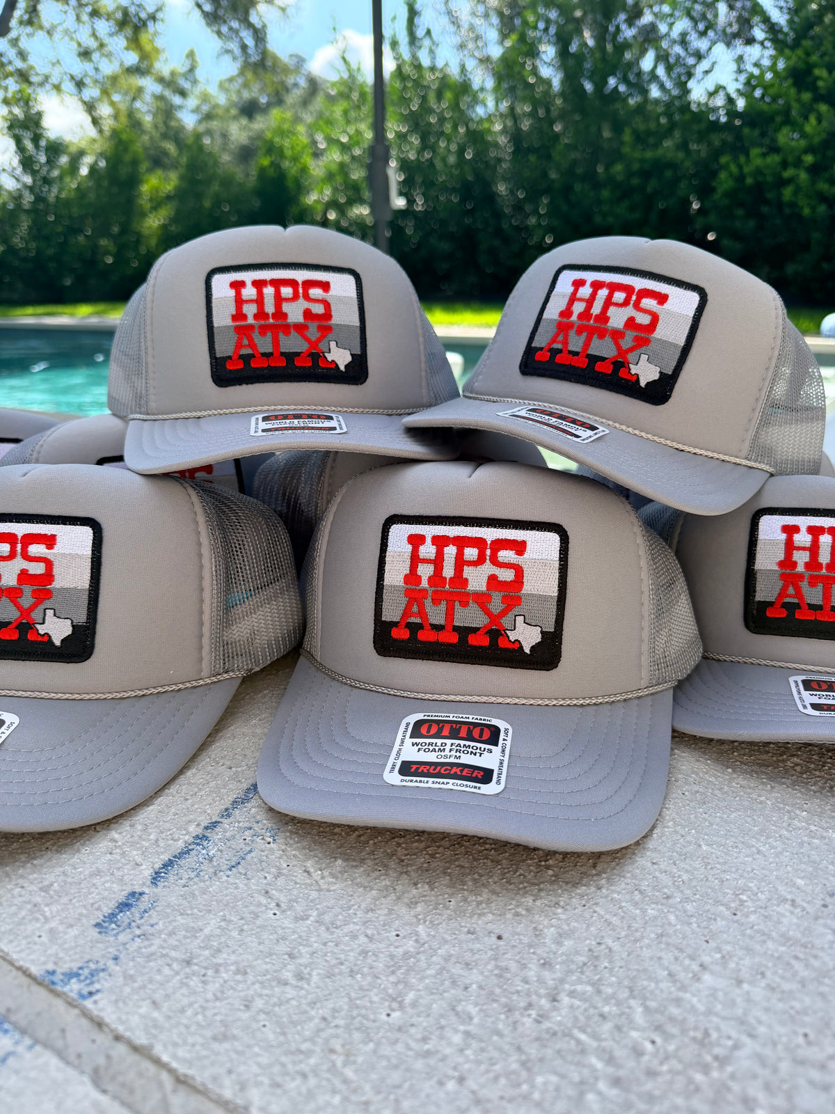 Custom Patch Trucker Hat — Personalized Patch