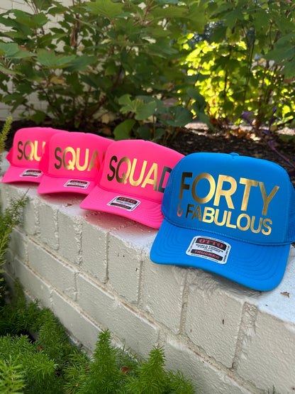 Trucker Hat - Foil Letters