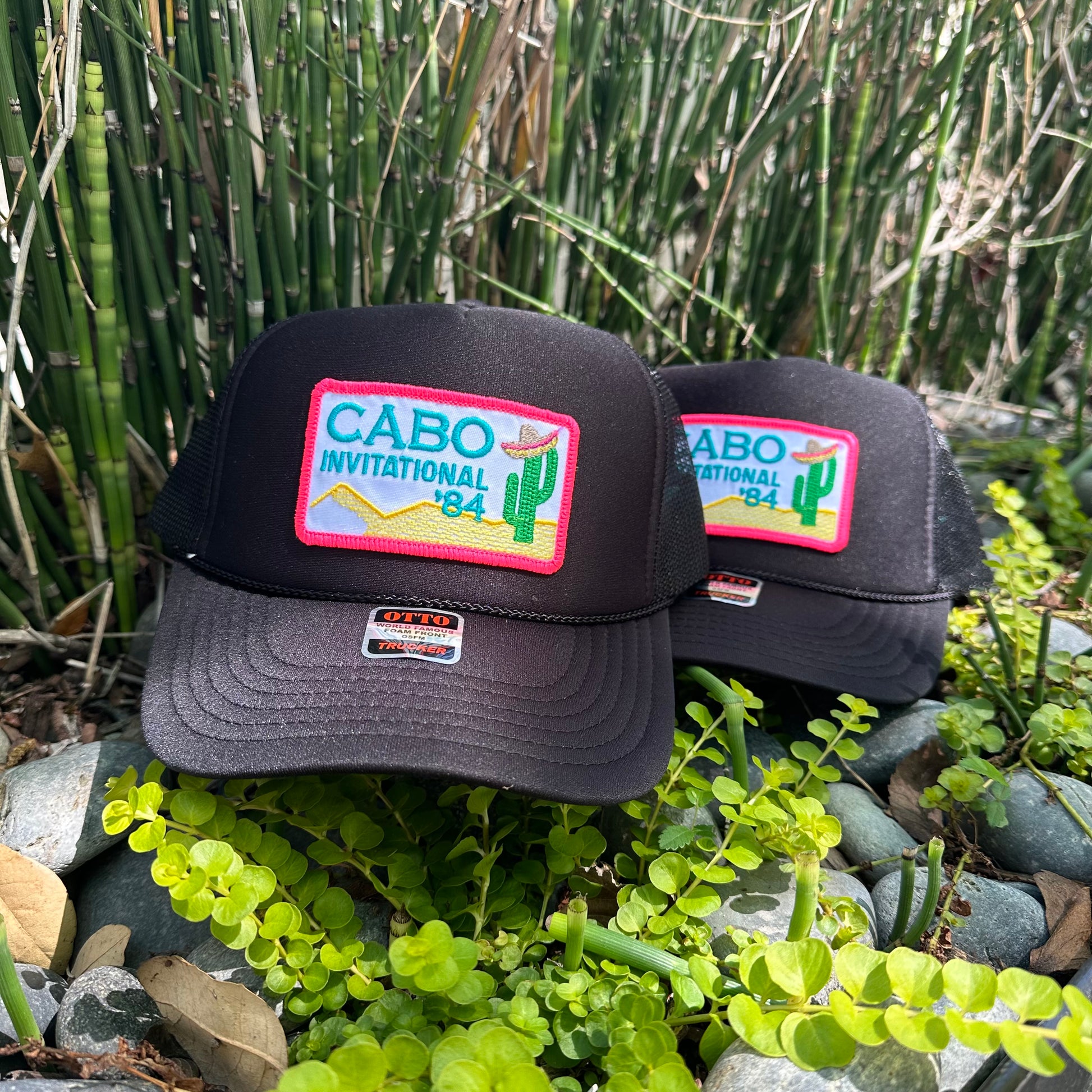 Trucker Hat Custom Patch – Sticker and Stitch - Main Image