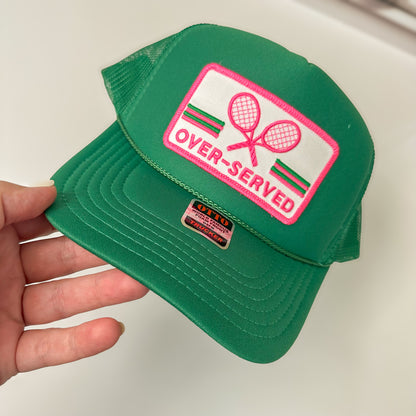 Trucker Hat- Tennis Racquets Patch