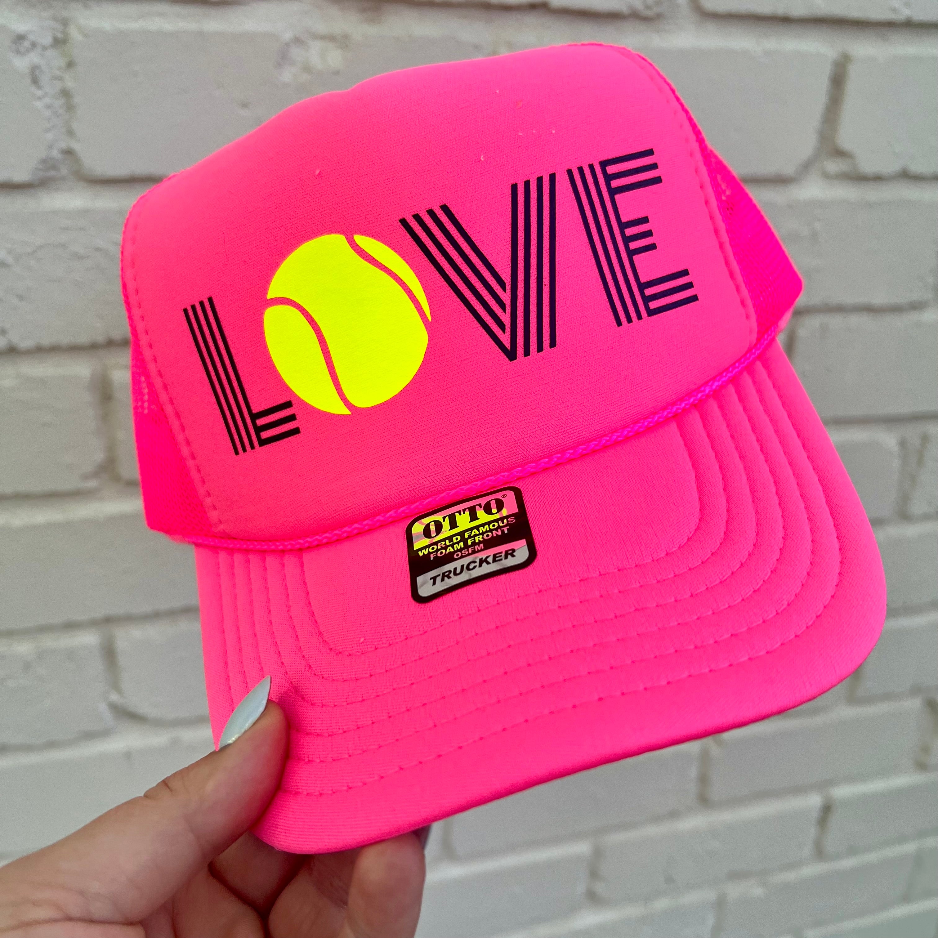 Tennis store trucker hat