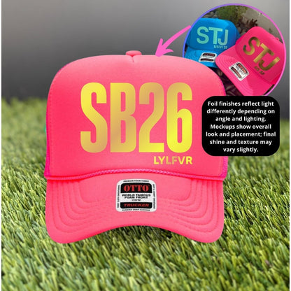 SB26 Trucker Hat - Foil Letters
