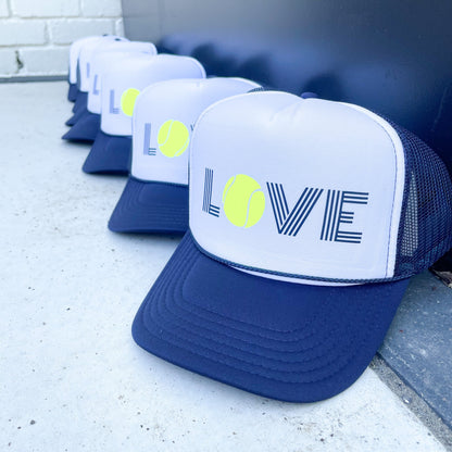 Custom Tennis Team Trucker Hat, Gifts for her, Tennis Love