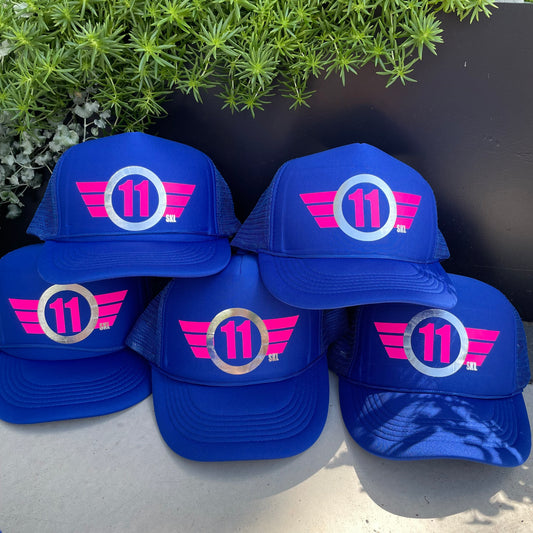 Custom Trucker Hat, Kids Birthday Gift favor ideas, tweens, Vintage Customizeable Design, 11th, 12th, 13th birthday gift, graduation