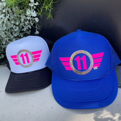 Custom Trucker Hat, Kids Birthday Gift favor ideas, tweens, Vintage Customizeable Design, 11th, 12th, 13th birthday gift, graduation