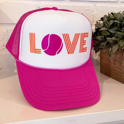 Custom Tennis Team Trucker Hat, Gifts for her, Tennis Love