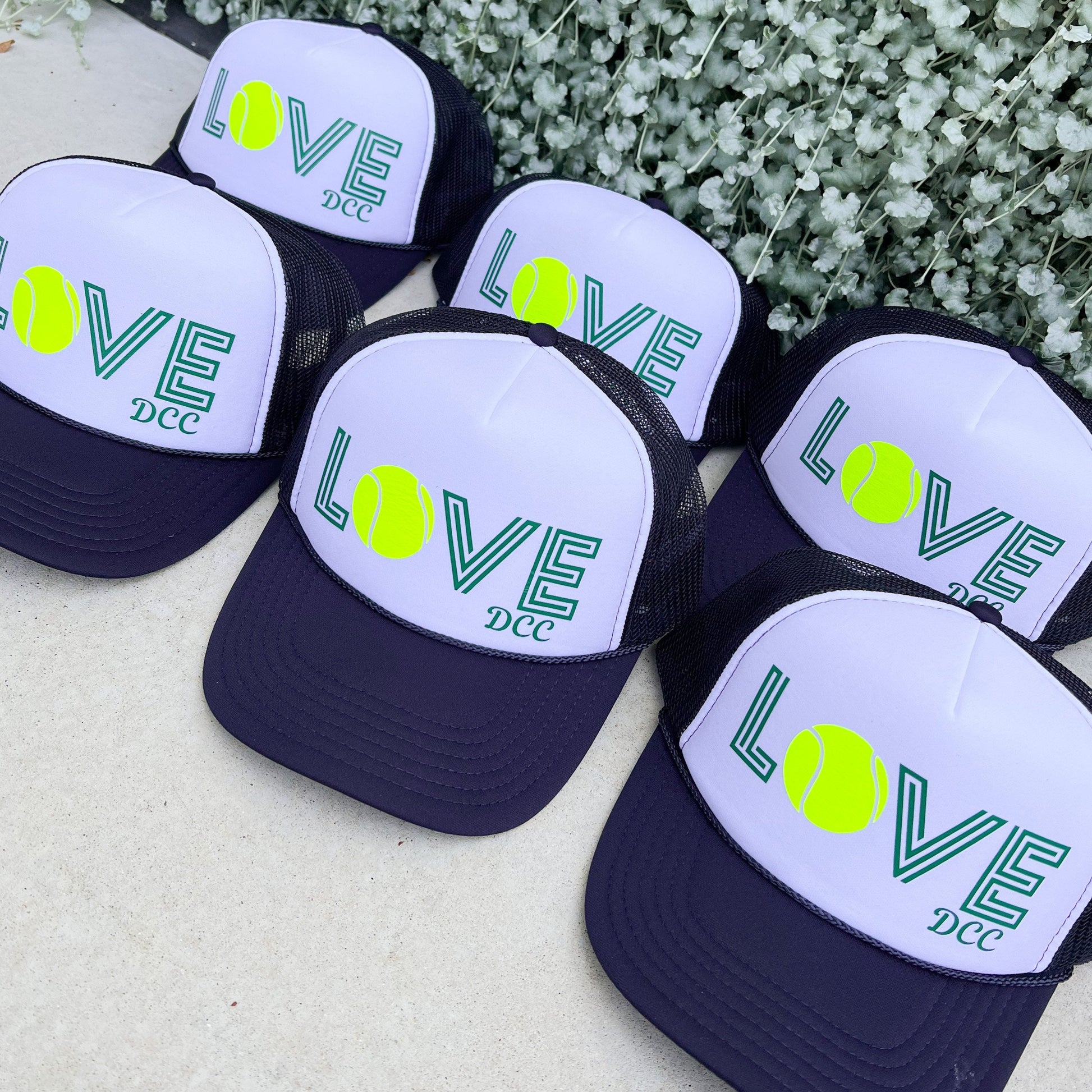 Custom Tennis Team Trucker Hat, Gifts for her, Tennis Love