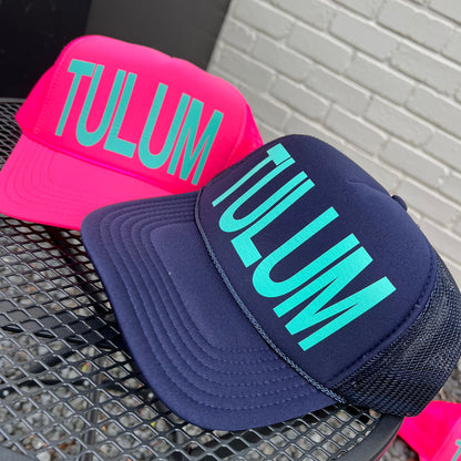Custom Trucker Hat Cap, Girls Trip, 40th Birthday Gift ideas, Girls Weekend, Customized, Bridesmaids, Beach, 50th birthday gift favor, GOLD