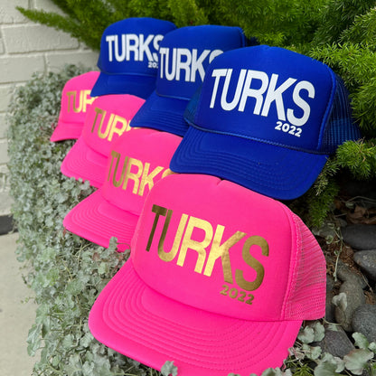 Custom Beach Trip Trucker Hat, Girls Weekend, Birthday Gift