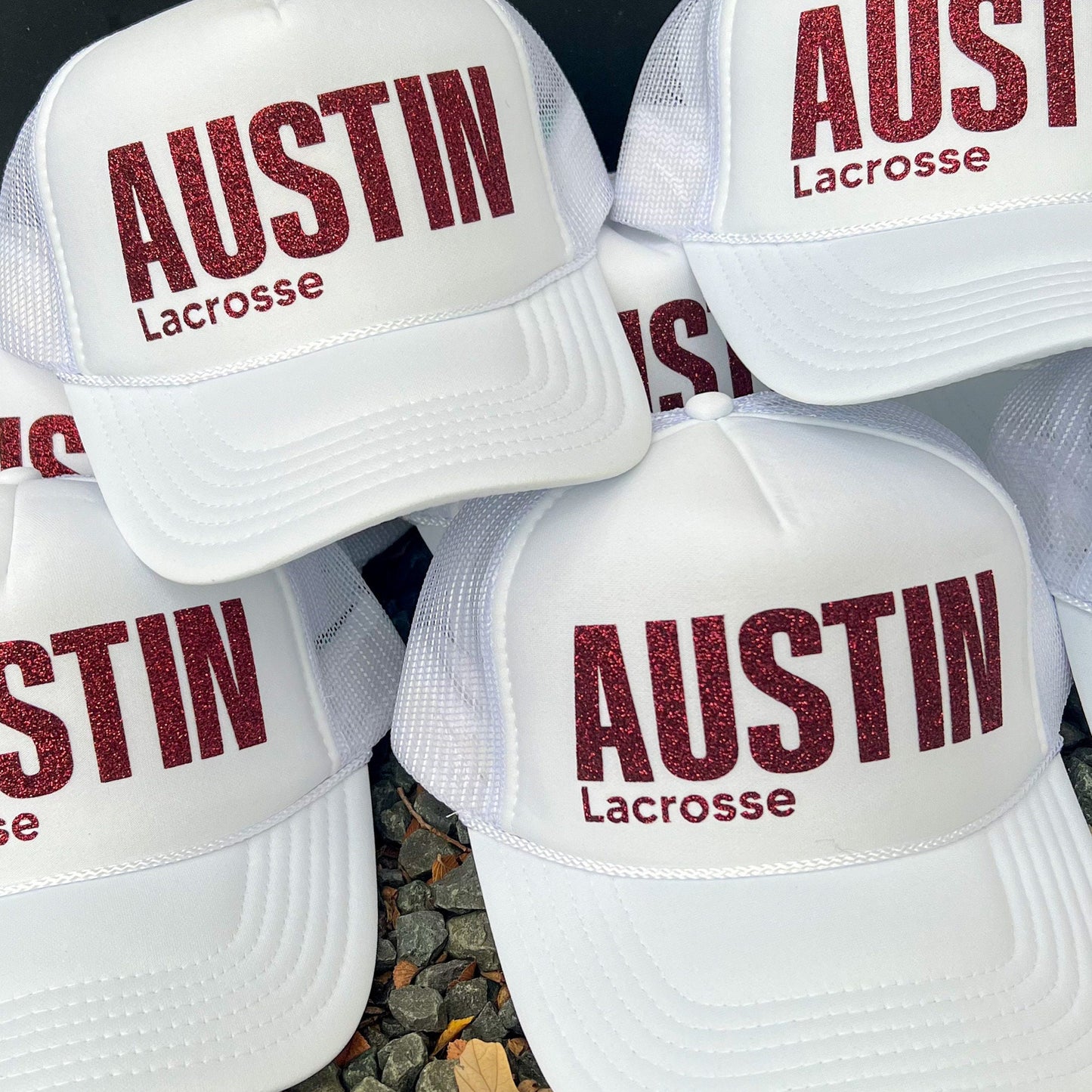 Team Spirit Trucker Hat Cap, Customized, Football, Baseball, Softball, Lacrosse, club sports, Coach, personalized gift, fundraiser