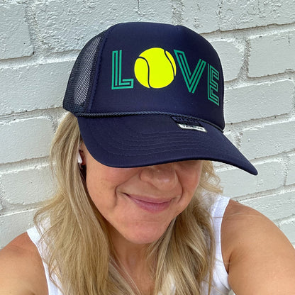 Custom Tennis Team Trucker Hat, Gifts for her, Tennis Love