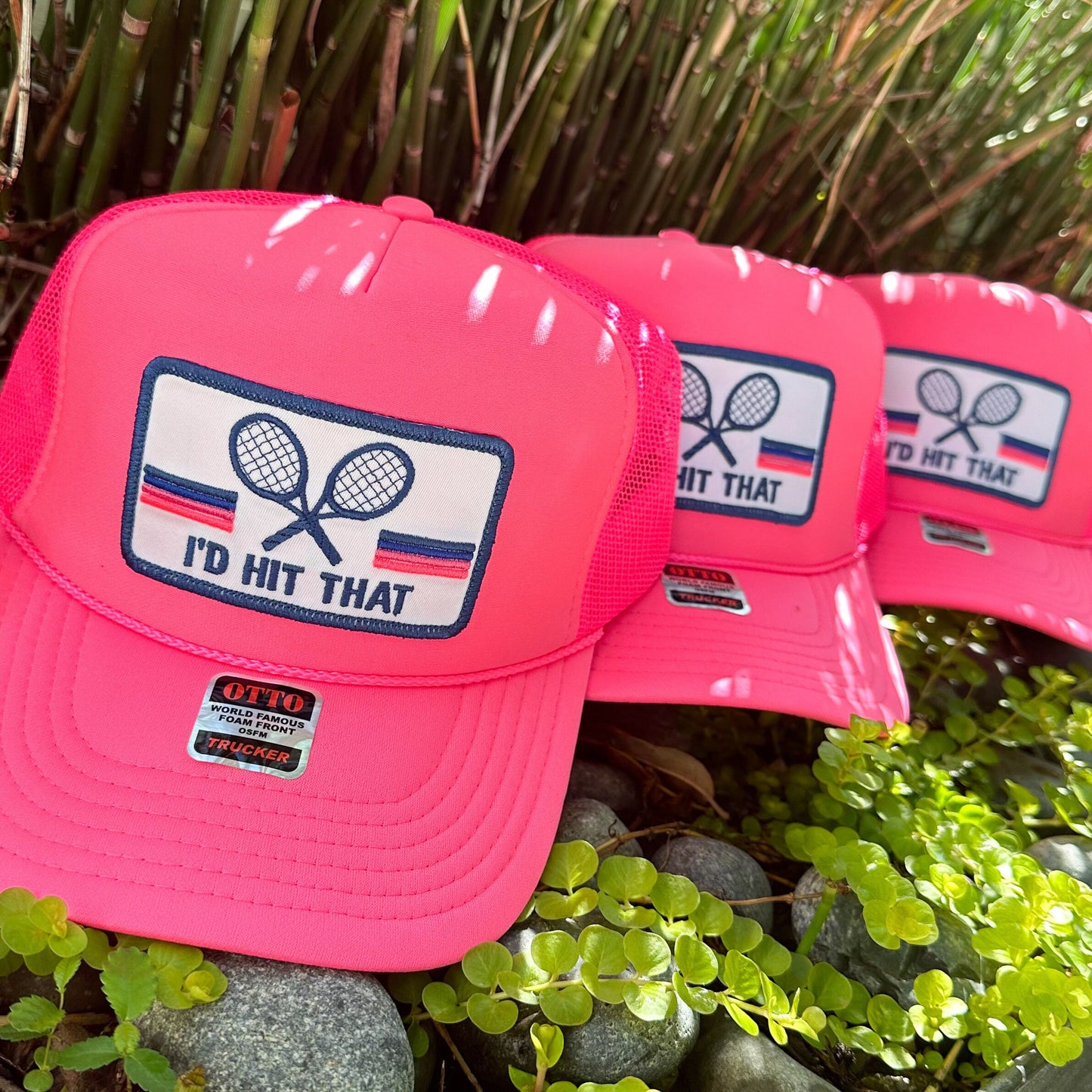 Funny Tennis Trucker Hat: Customized Birthday Gift