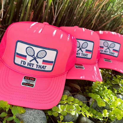 Funny Tennis Trucker Hat: Customized Birthday Gift