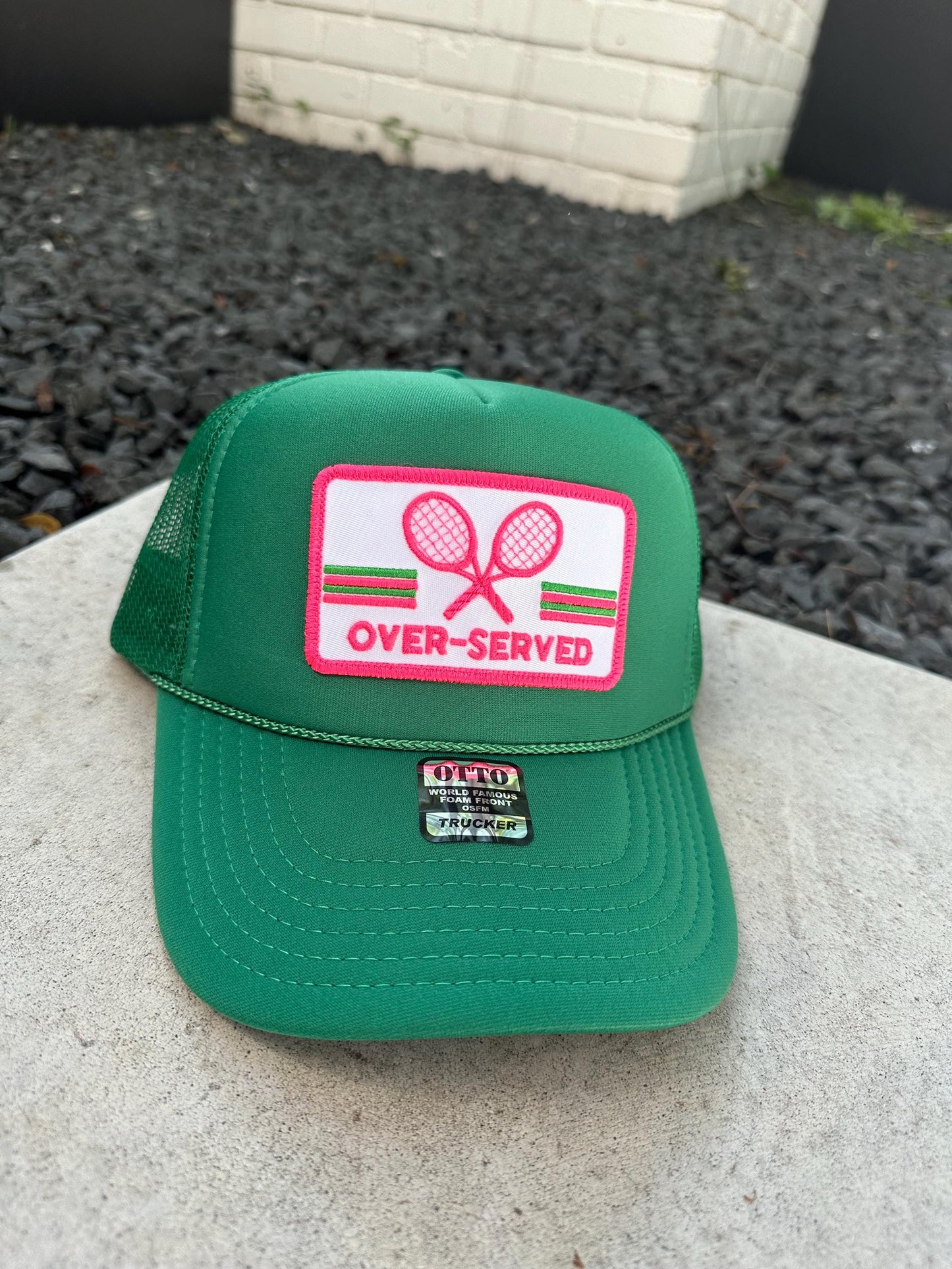 Funny Tennis Trucker Hat: Customized Birthday Gift
