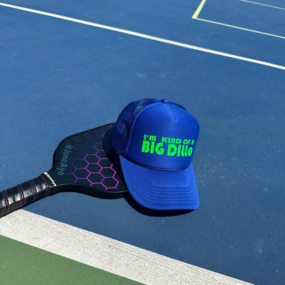 Pickleball Big Dill Trucker Hat, Funny Team Sports Cap