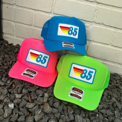 Birthday Year Trucker Hat: Retro '76 or '86 Patch Cap