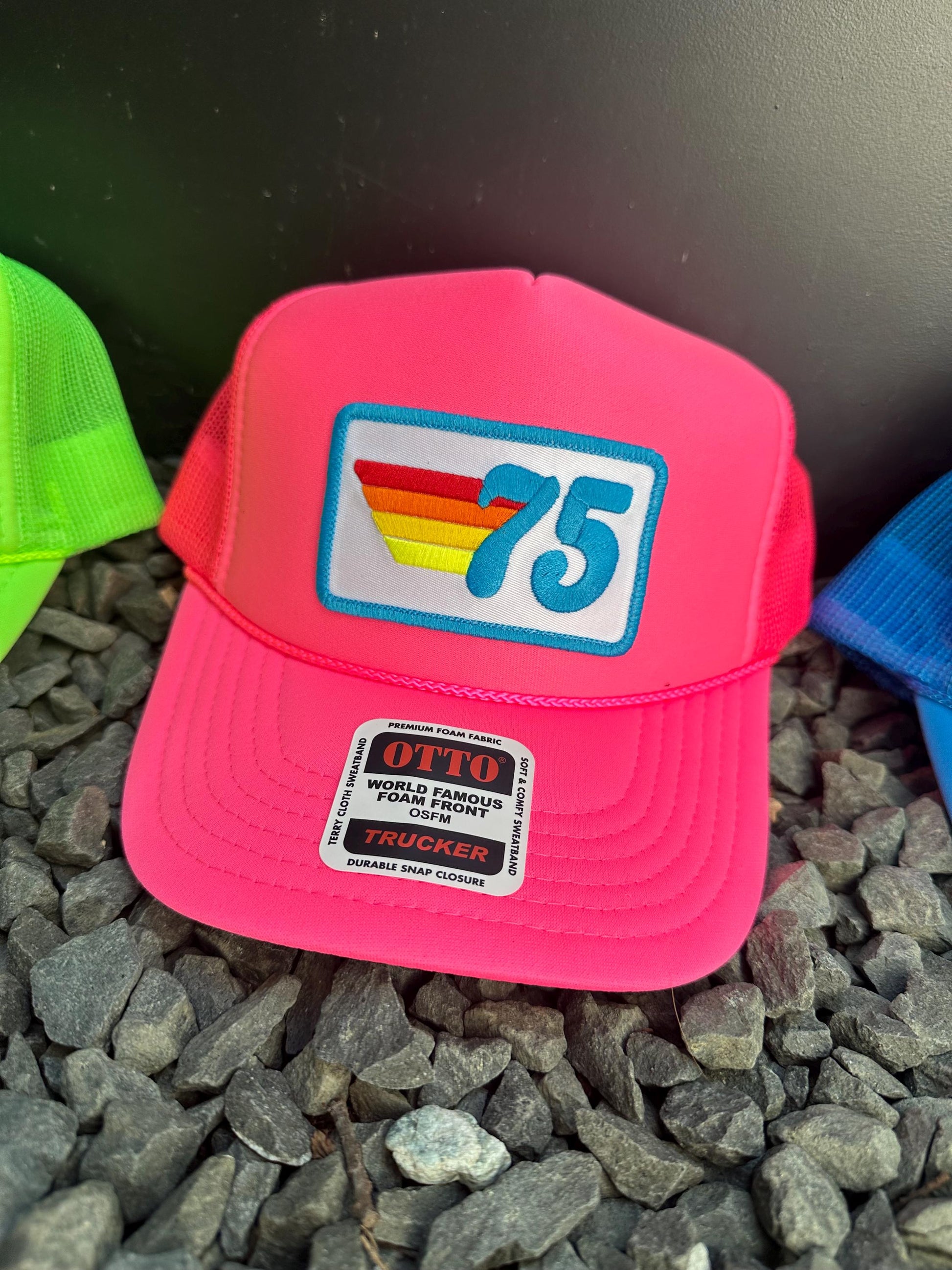 Birthday Year Trucker Hat: Retro '76 or '86 Patch Cap