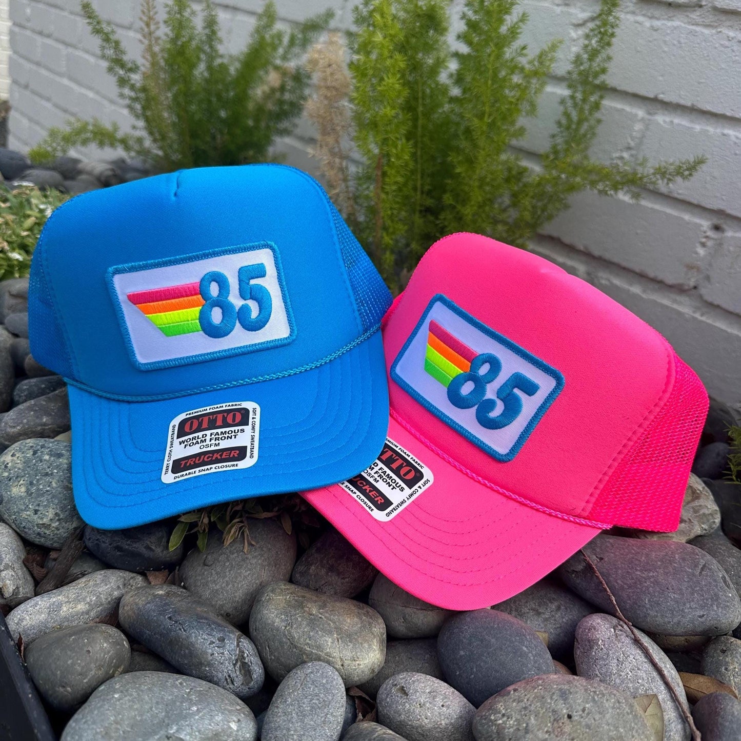Birthday Year Trucker Hat: Retro '76 or '86 Patch Cap