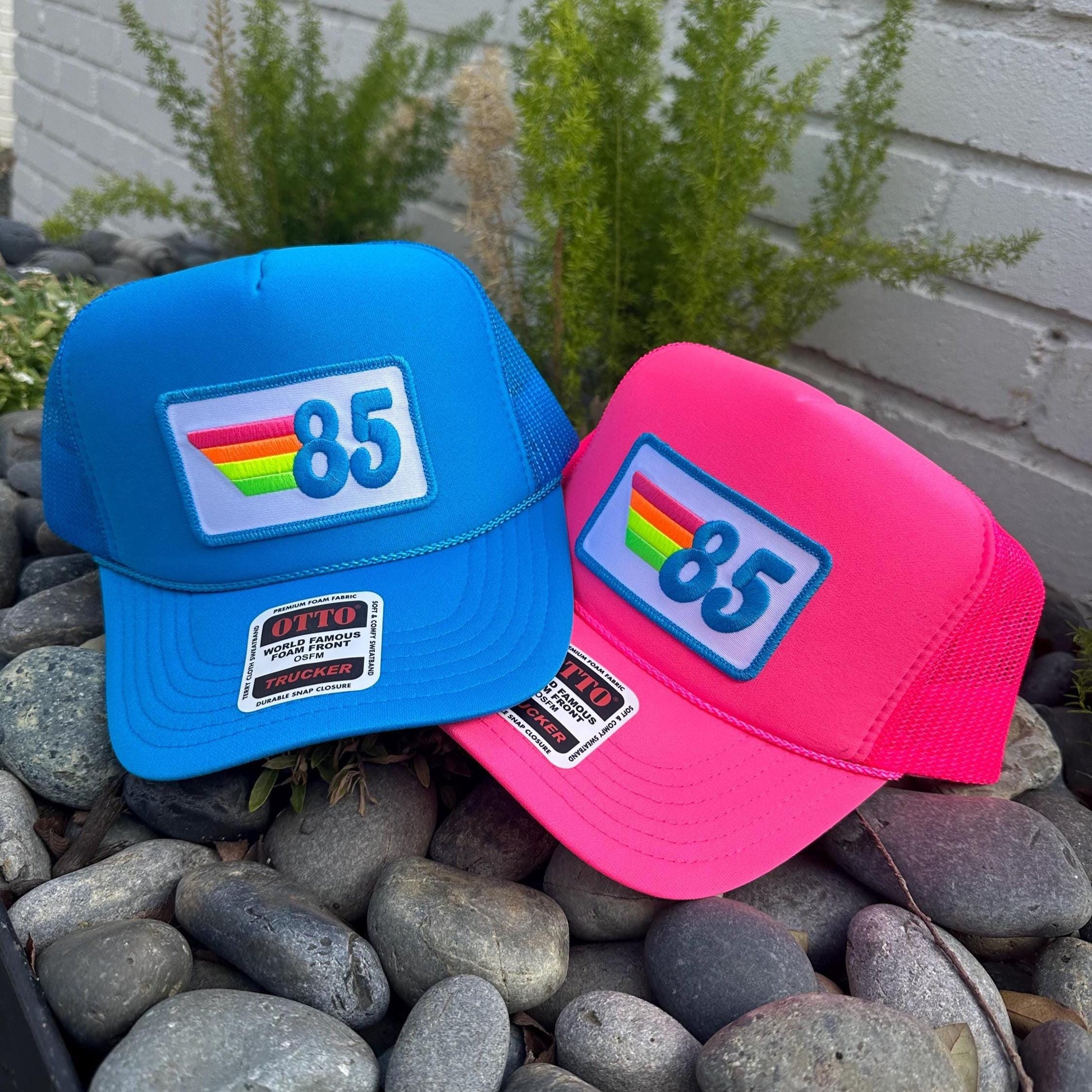 Birthday Year Trucker Hat: Retro '76 or '86 Patch Cap