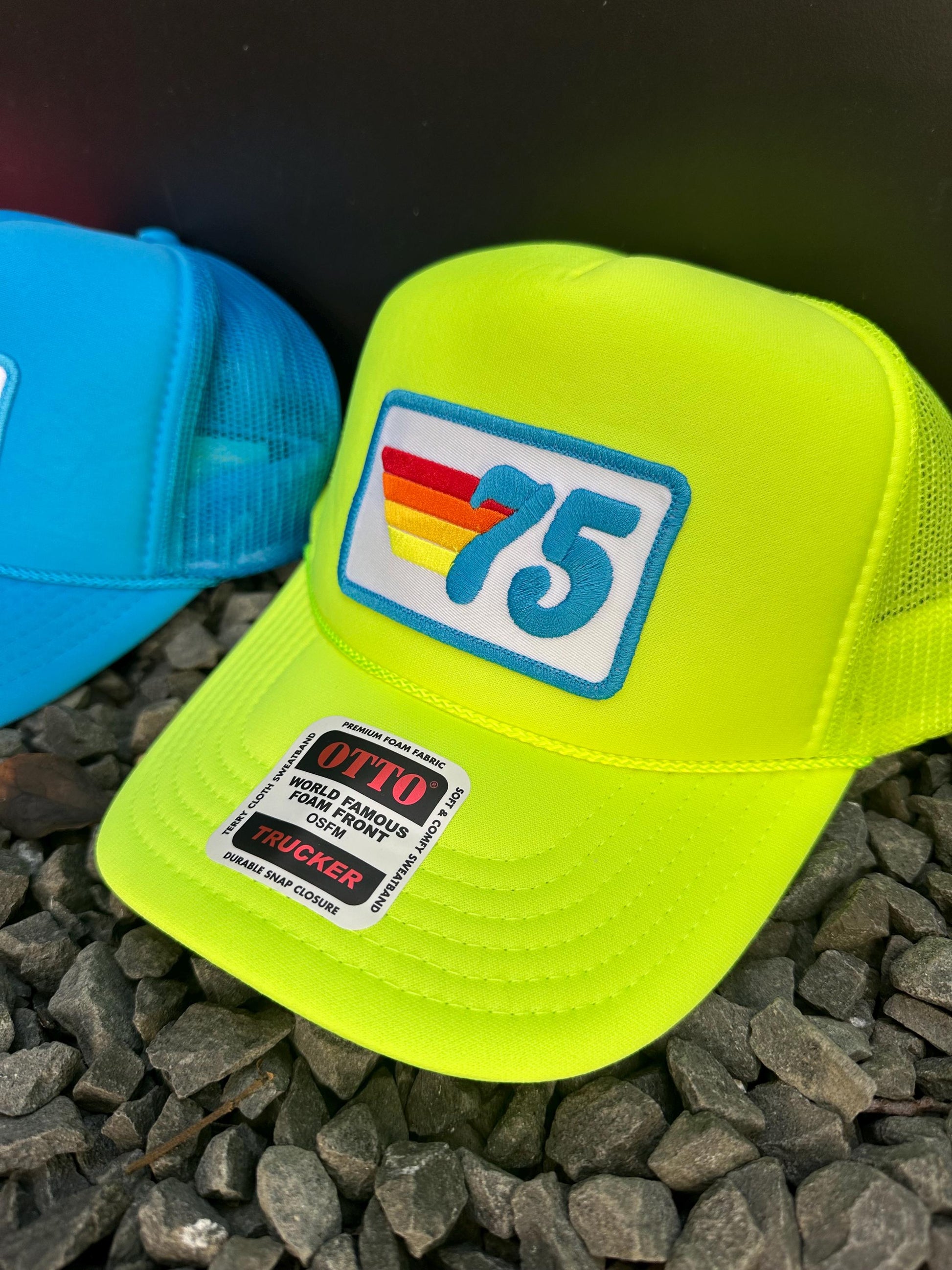 Birthday Year Trucker Hat: Retro '76 or '86 Patch Cap
