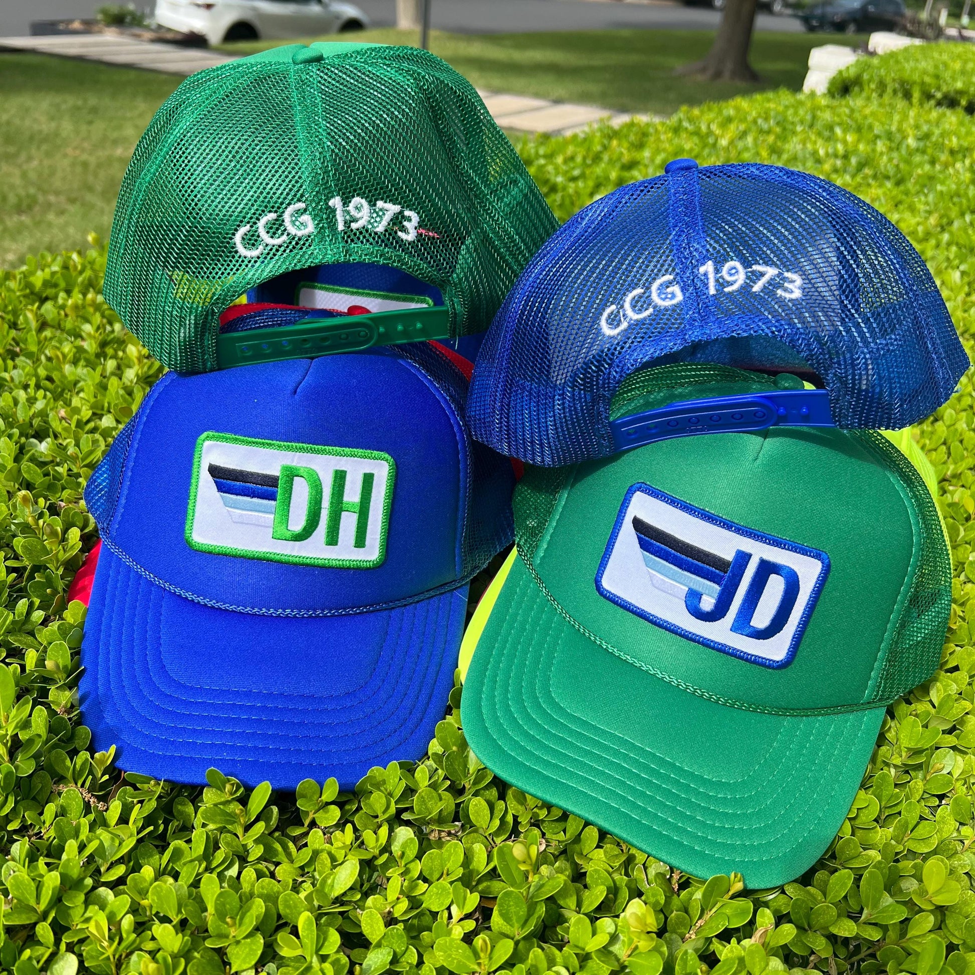 Back of Hat Embroidery Add-on, Custom text for trucker hats, personalization
