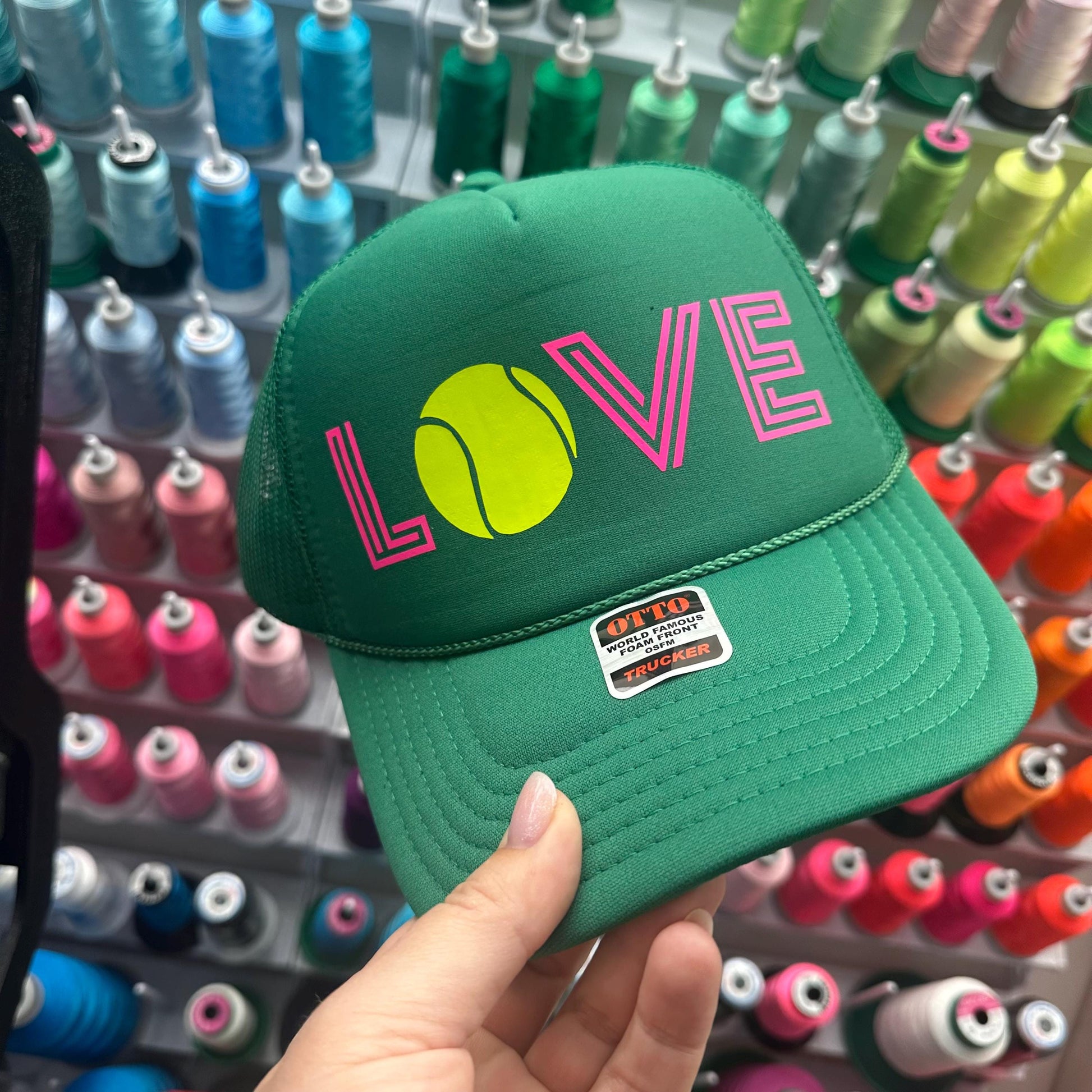 Custom Tennis Team Trucker Hat, Gifts for her, Tennis Love