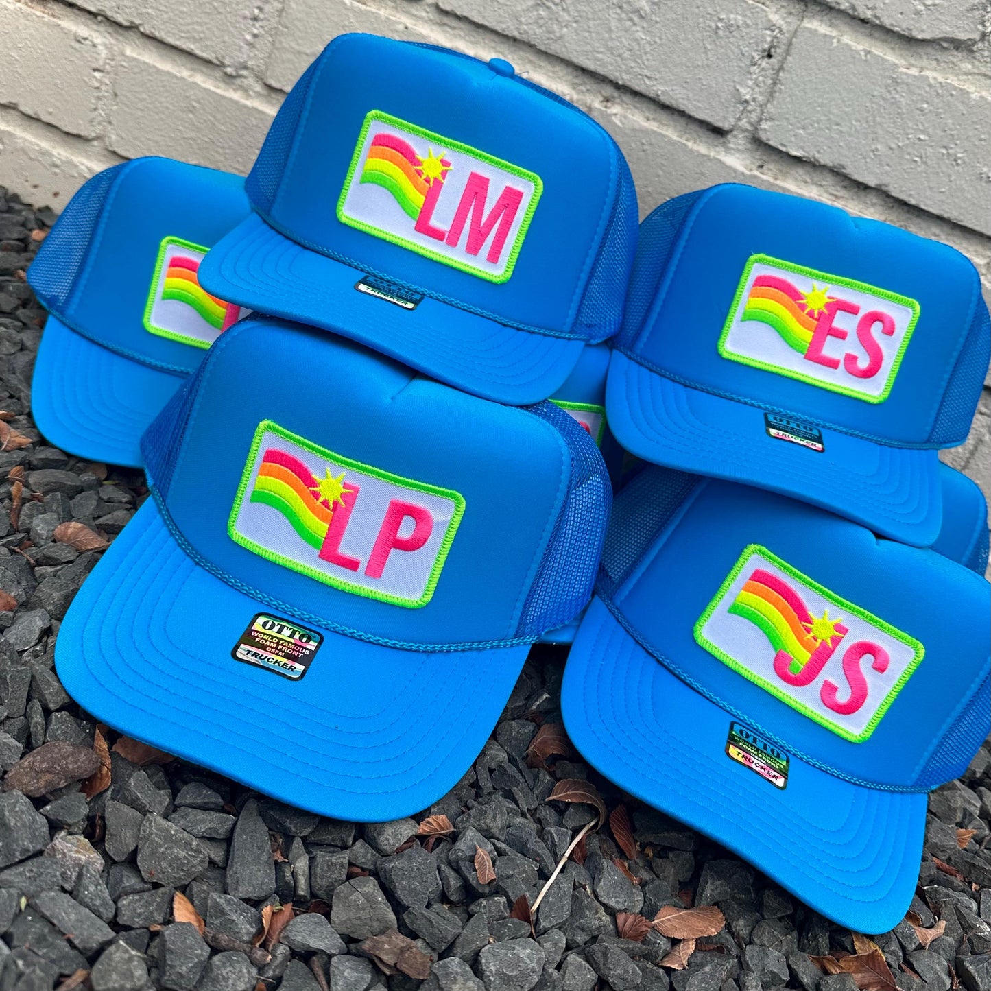 Custom Trucker Hat Cap, Girls Trip, 40th Birthday Gift ideas, Girls Weekend, Customized, Beach, 50th birthday gift favor, Sun Waves