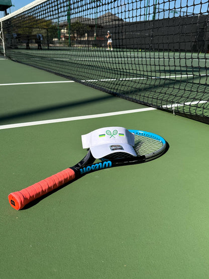 Tennis Sun Visor, Personalized Gift ideas, Girls Weekend, team, racquets, team outfits, stripes