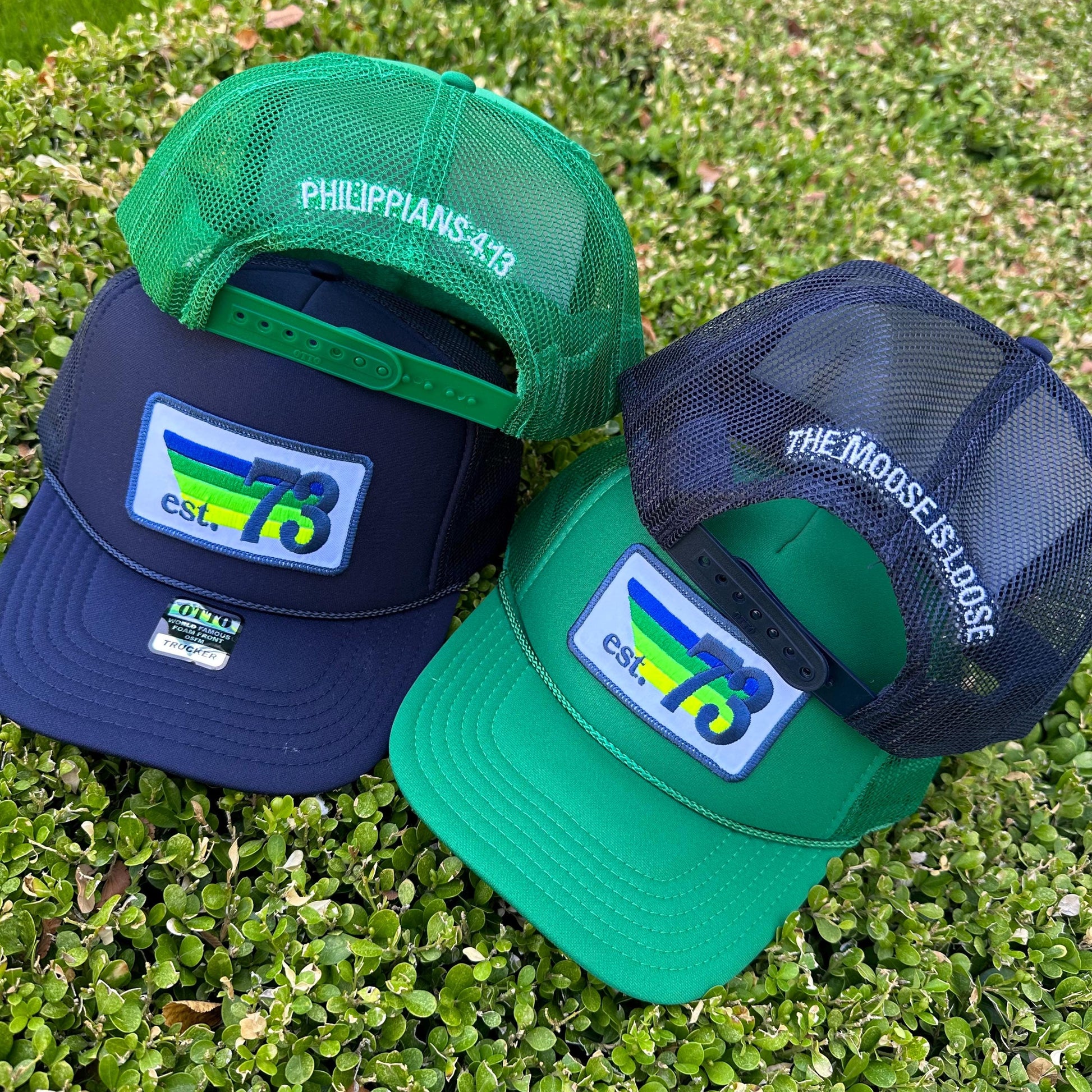 Back of Hat Embroidery Add-on, Custom text for trucker hats, personalization