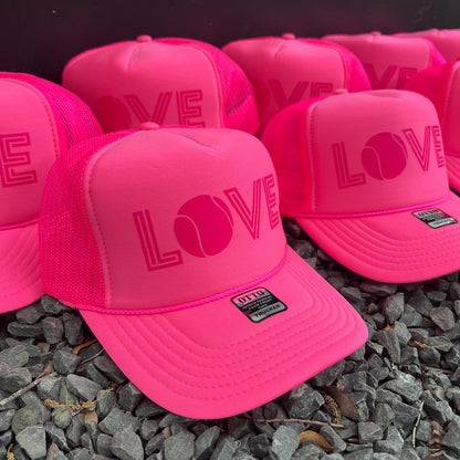 Custom Tennis Team Trucker Hat, Gifts for her, Tennis Love