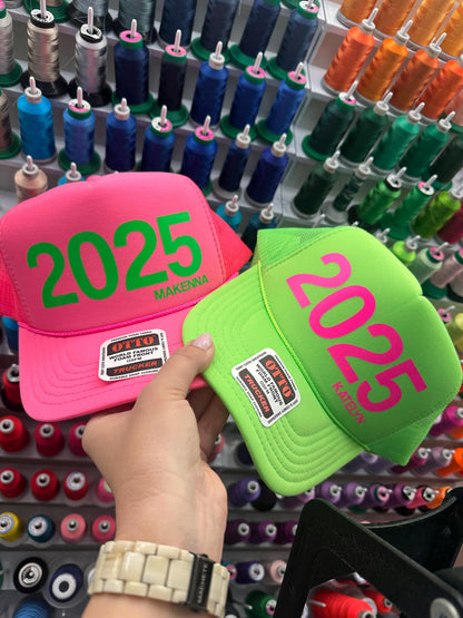 Custom Text Trucker Hat, Girls Trip, Bachelorette Party, Gifts for friends, Beach Chic