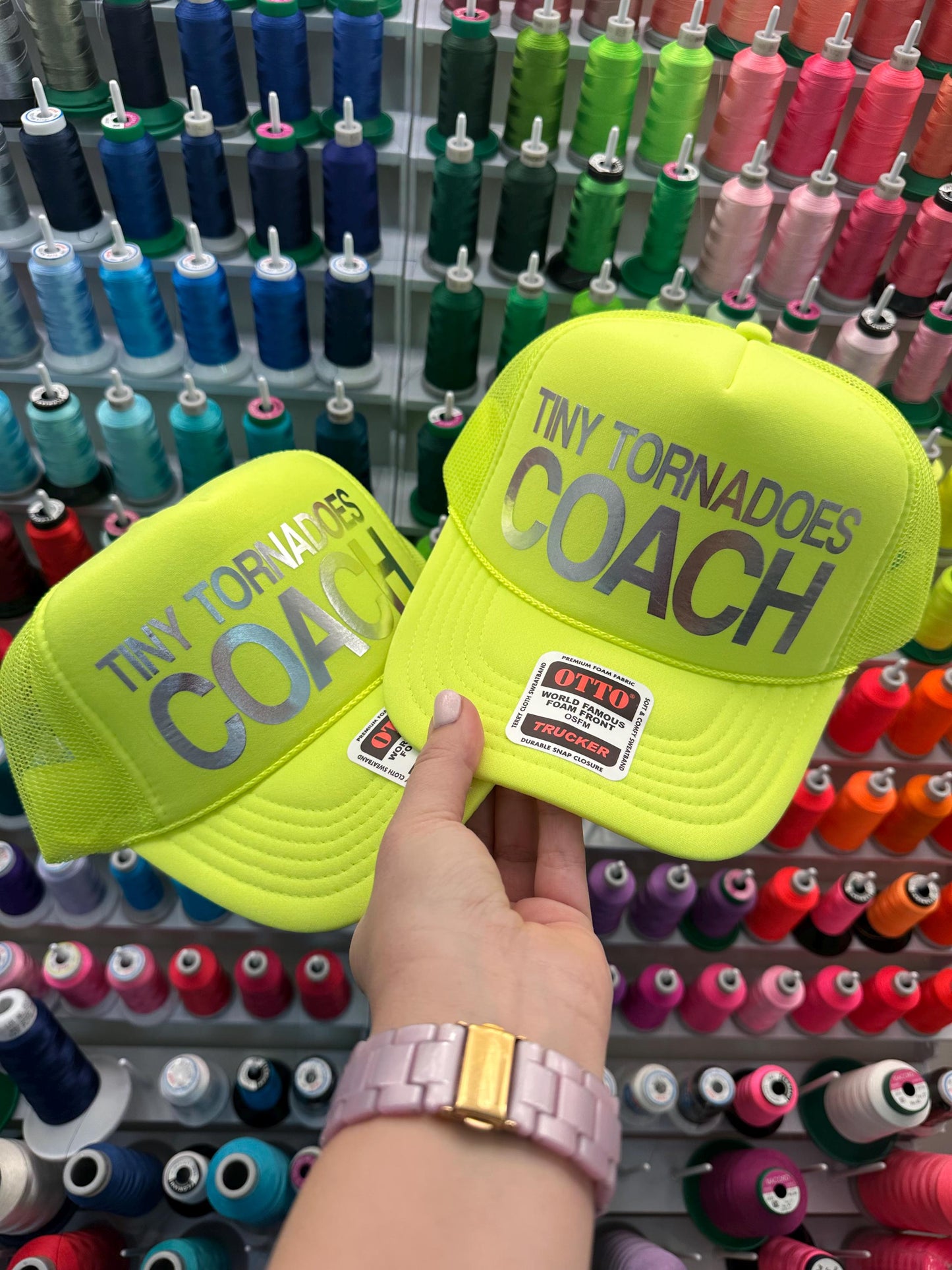 Custom Trucker Hat Cap, Girls Trip, 40th Birthday Gift ideas, Girls Weekend, Customized, Bridesmaids, Beach, 50th birthday gift favor, GOLD