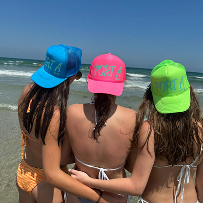 Custom Trucker Hat Cap, Girls Trip, 40th Birthday Gift ideas, Girls Weekend, Customized, Bridesmaids, Beach, 50th birthday gift favor, GOLD
