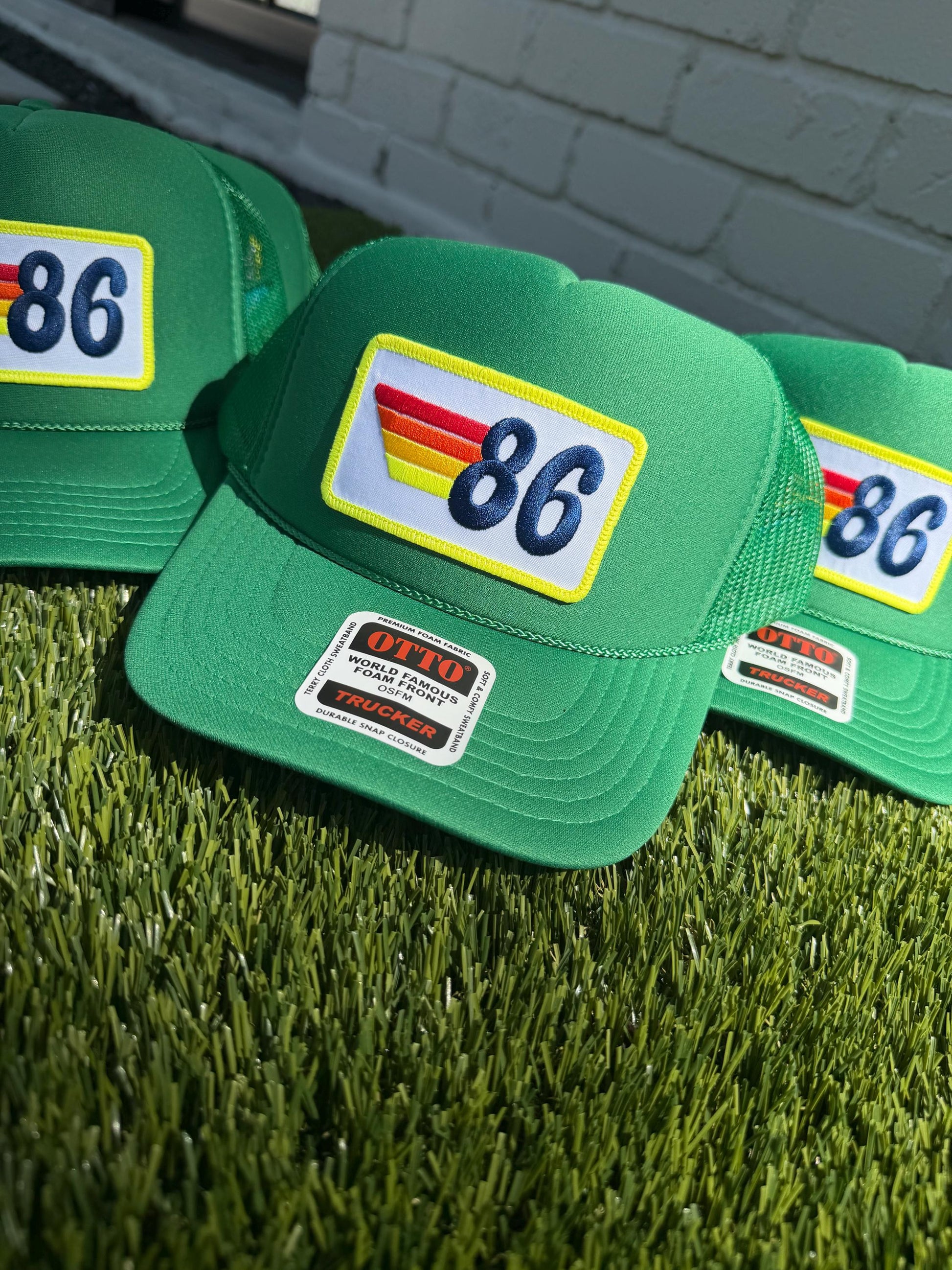 Birthday Year Trucker Hat: Retro '76 or '86 Patch Cap