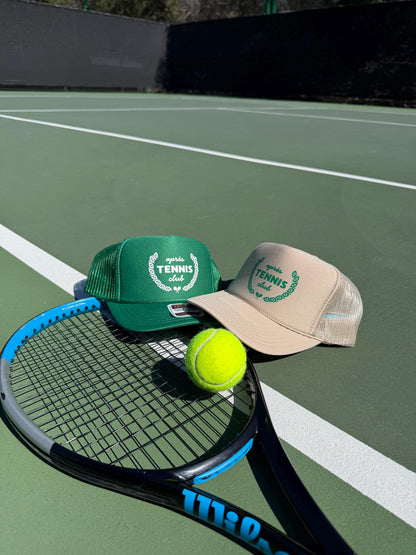 Apres Tennis Team Trucker Hat, Gifts for her, doubles