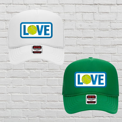 Tennis Love Patch Hat