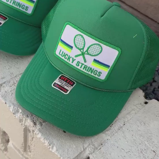 Tennis Patch: Racquets, Lightning Bolt, Rainbow Stripes - Customize