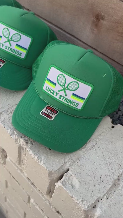 Tennis Patch: Racquets, Lightning Bolt, Rainbow Stripes - Customize