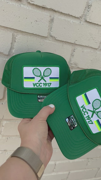 Trucker Hat- Tennis Racquets Patch