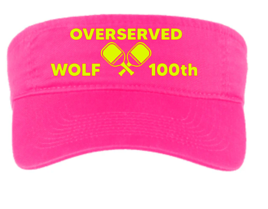 Sun Visor--Tennis and Pickleball Team Gear